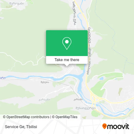 Service Ge map