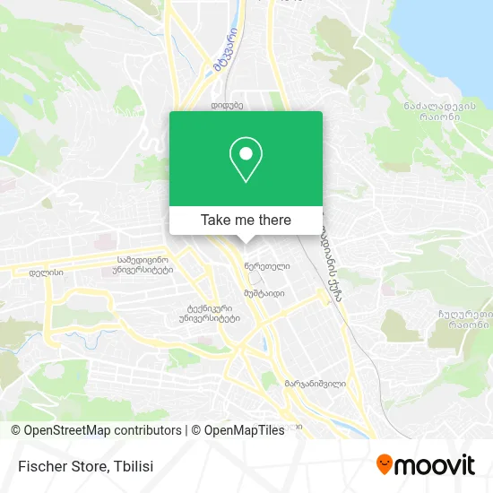 Fischer Store map