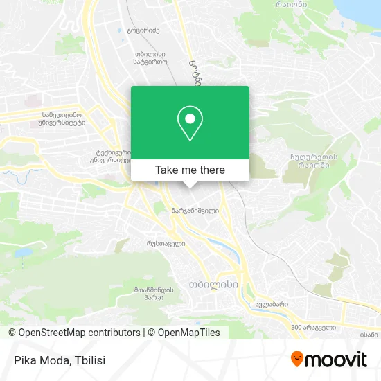 Pika Moda map