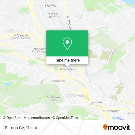 Samos.Ge map