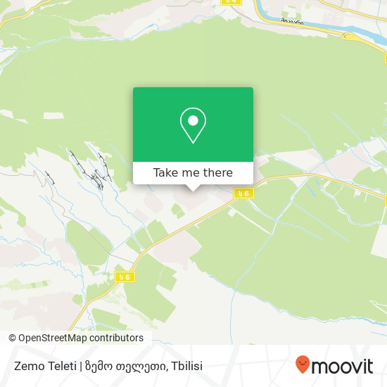 Карта Zemo Teleti | ზემო თელეთი