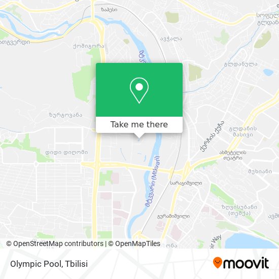 Карта Olympic Pool