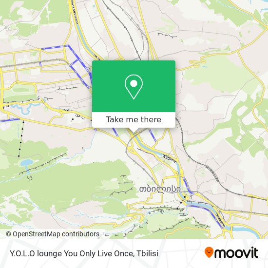 Y.O.L.O lounge You Only Live Once map