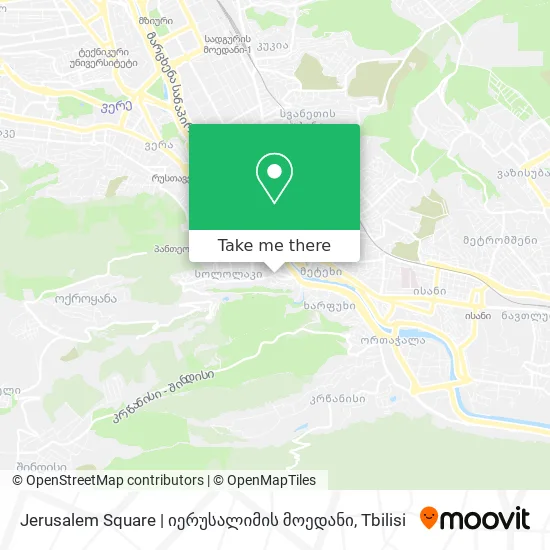 Jerusalem Square | იერუსალიმის მოედანი map