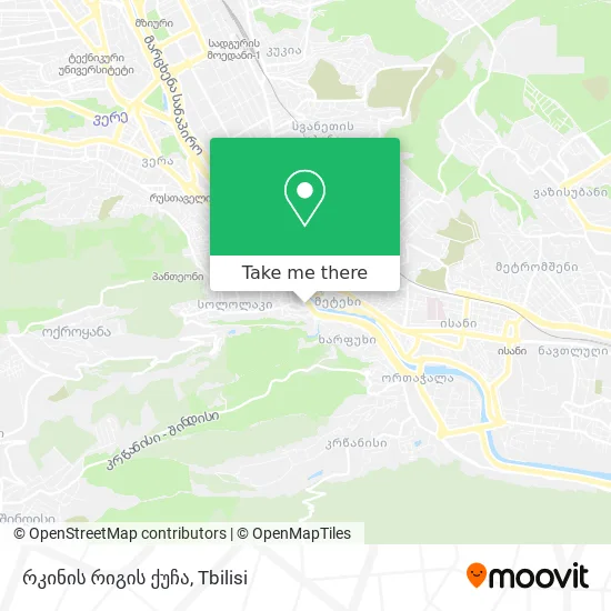 რკინის რიგის ქუჩა map