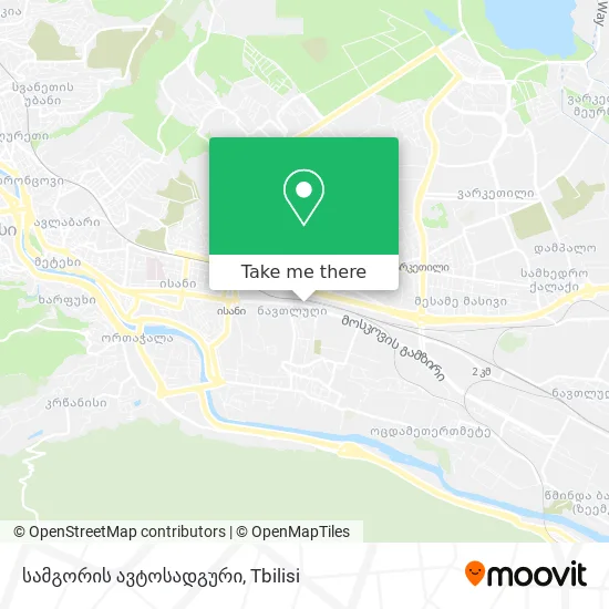 სამგორის ავტოსადგური map