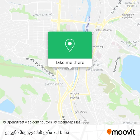 ევგენი მიქელაძის ქუჩა 7 map