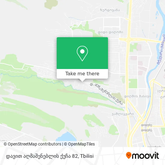 დავით აღმაშენებლის ქუჩა 82 map