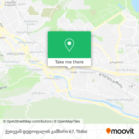 ქეთევან დედოფალის გამზირი 67 map