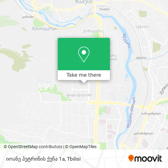 იოანე პეტრიწის ქუჩა 1a map