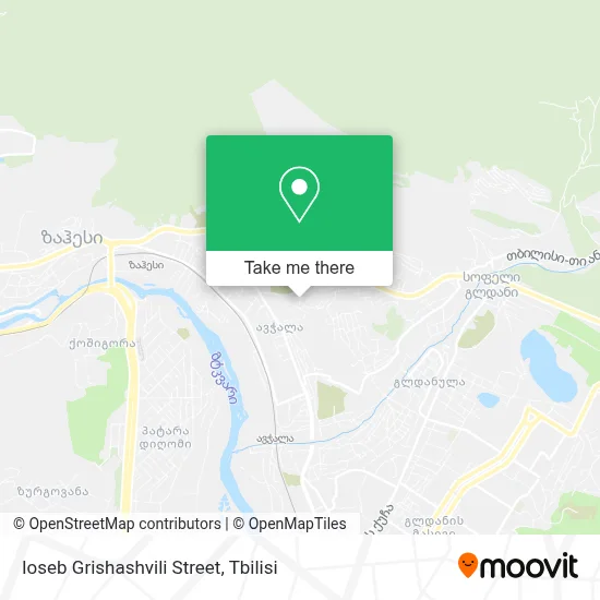 Ioseb Grishashvili Street map