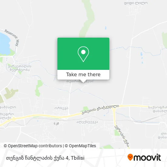 თენგიზ ჩანტლაძის ქუჩა 4 map
