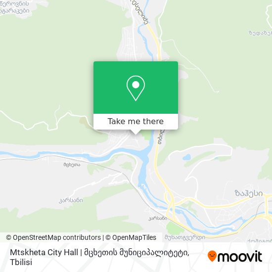 Mtskheta City Hall | მცხეთის მუნიციპალიტეტი map