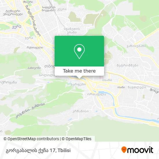 გორგასალის ქუჩა 17 map