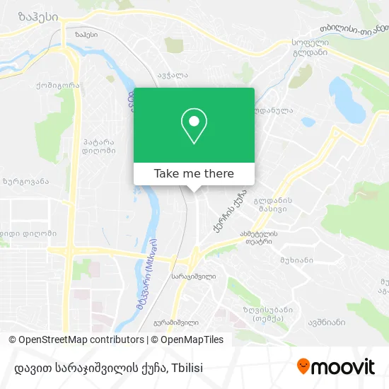 დავით სარაჯიშვილის ქუჩა map