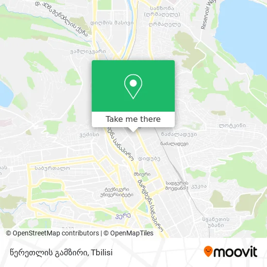 წერეთლის გამზირი map