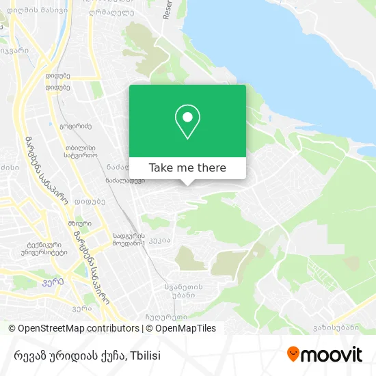 რევაზ ურიდიას ქუჩა map