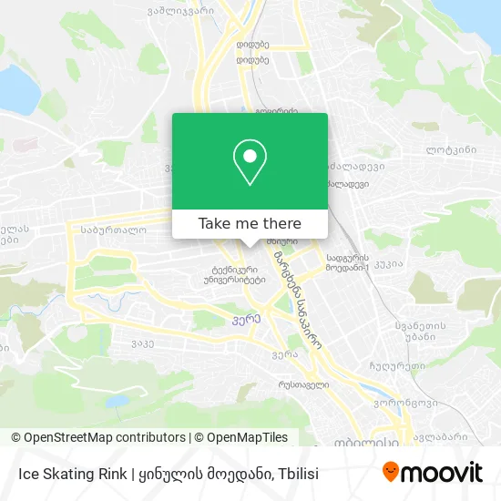 Ice Skating Rink | ყინულის მოედანი map