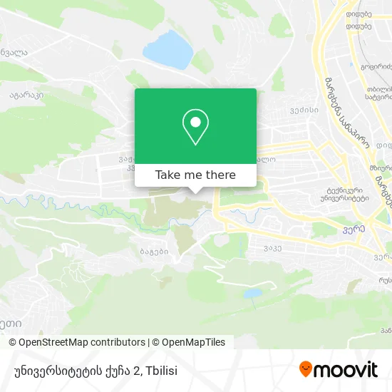უნივერსიტეტის ქუჩა 2 map