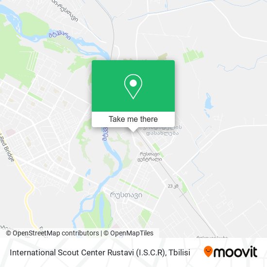 International Scout Center Rustavi (I.S.C.R) map