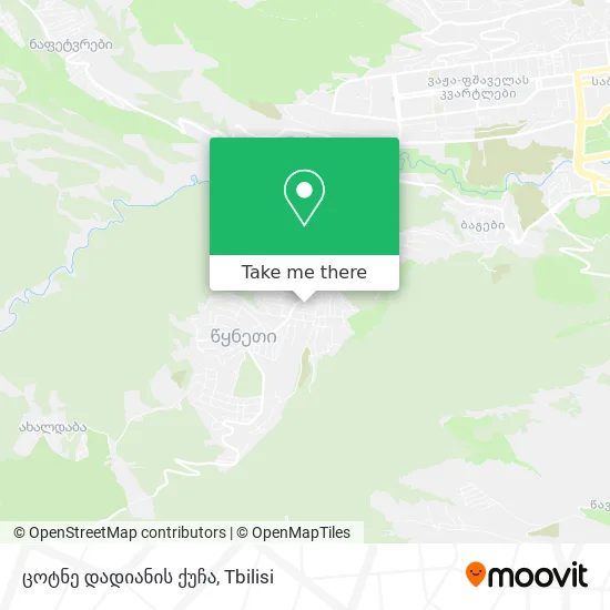 ცოტნე დადიანის ქუჩა map