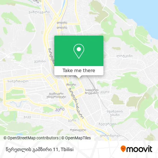 წერეთლის გამზირი 11 map