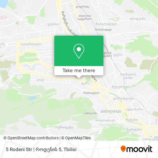 5 Rodeni Str | როდენის 5 map