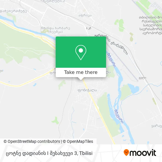 ცოტნე დადიანის I შესახვევი 3 map