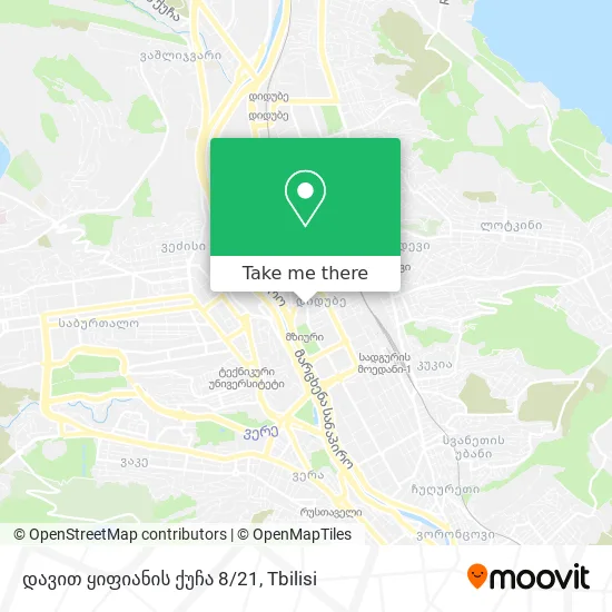 დავით ყიფიანის ქუჩა 8/21 map