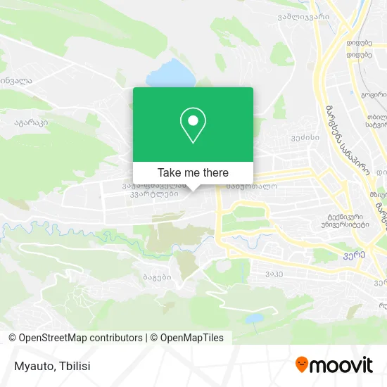 Карта Myauto