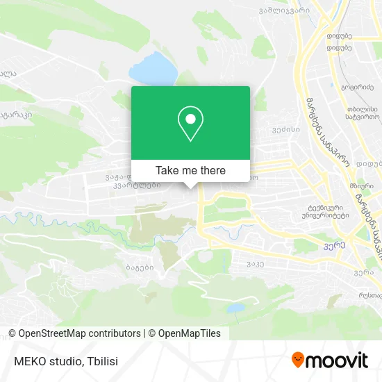 MEKO studio map