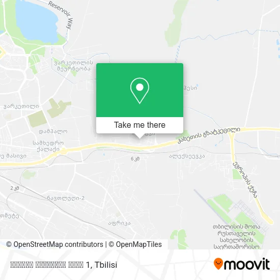 გიორგი სააკაძის ქუჩა 1 map