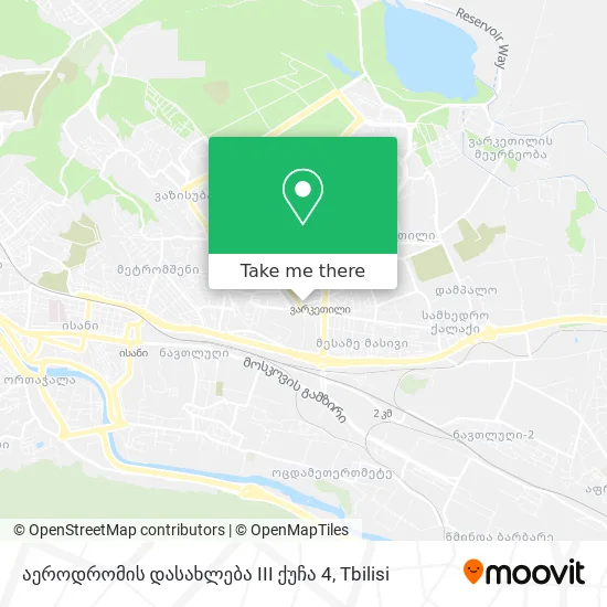 აეროდრომის დასახლება III ქუჩა 4 map
