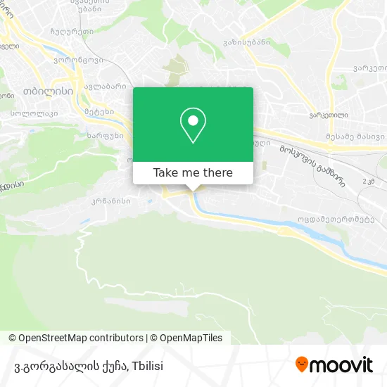 ვ.გორგასალის ქუჩა map
