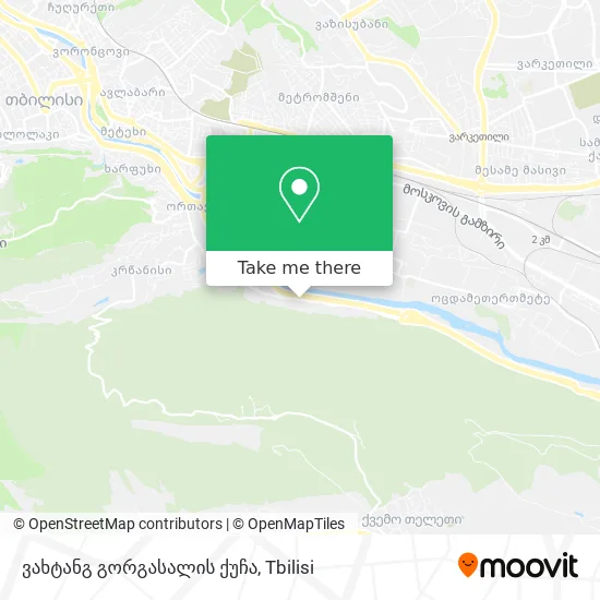 ვახტანგ გორგასალის ქუჩა map