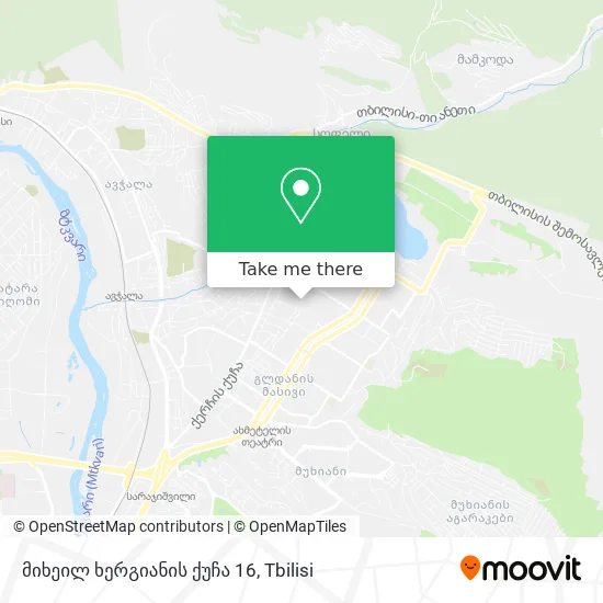 მიხეილ ხერგიანის ქუჩა 16 map