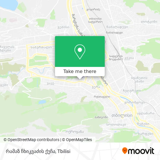 რამაზ ჩხიკვაძის ქუჩა map