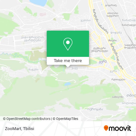 ZooMart map