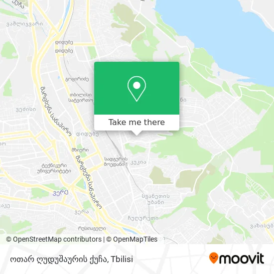 ოთარ ღუდუშაურის ქუჩა map