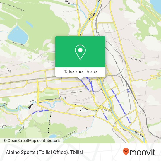 Alpine Sports (Tbilisi Office) map