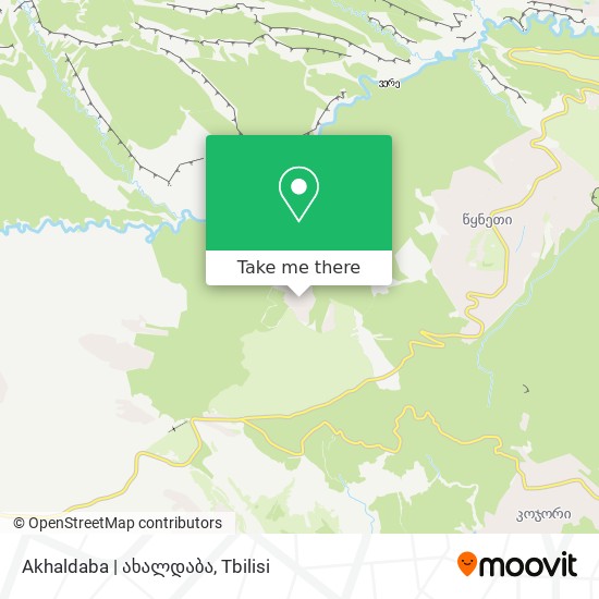 Akhaldaba | ახალდაბა map