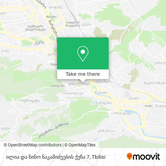 ილია და ნინო ნაკაშიძეების ქუჩა 7 map
