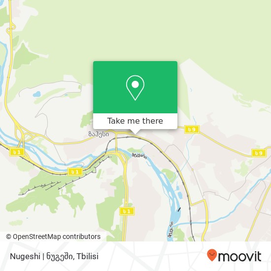 Карта Nugeshi | ნუგეში