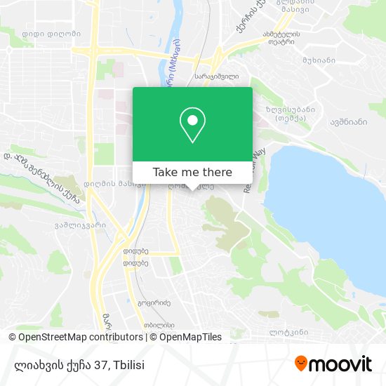 ლიახვის ქუჩა 37 map