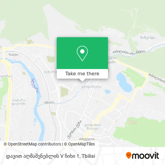 დავით აღმაშენებლის V ჩიხი 1 map