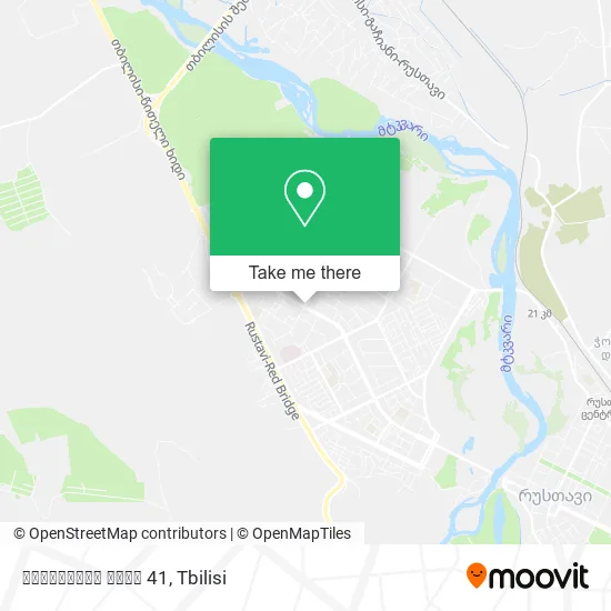 ტაშკენტის ქუჩა 41 map