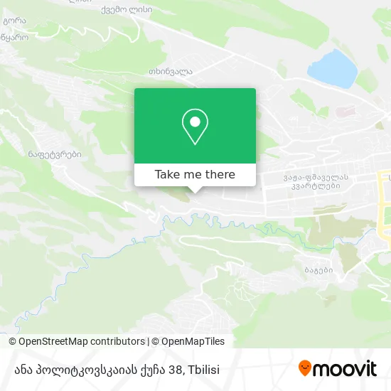 ანა პოლიტკოვსკაიას ქუჩა 38 map