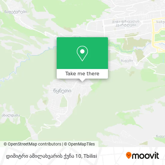 დიმიტრი ამილახვარის ქუჩა 10 map