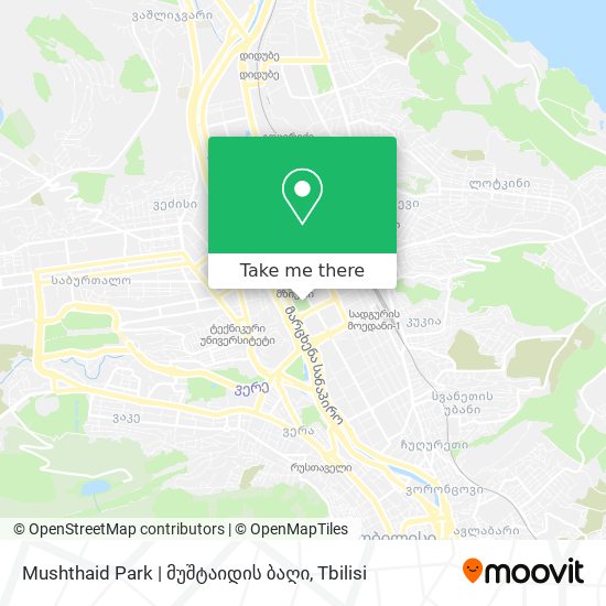 Mushthaid Park | მუშტაიდის ბაღი map