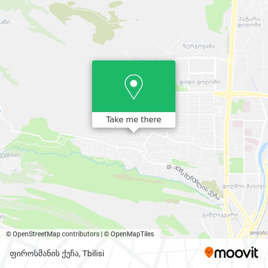 ფიროსმანის ქუჩა map
